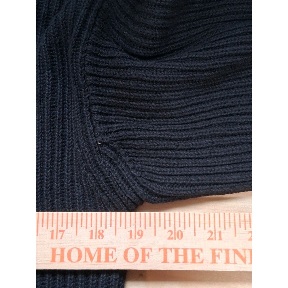 Everlane Organic Cotton Crew Neck Sweater Black Men's Size M Minimalist NWOT - Picture 10 of 14